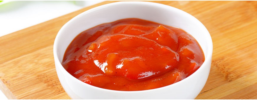 Tomato souce and Ketchup